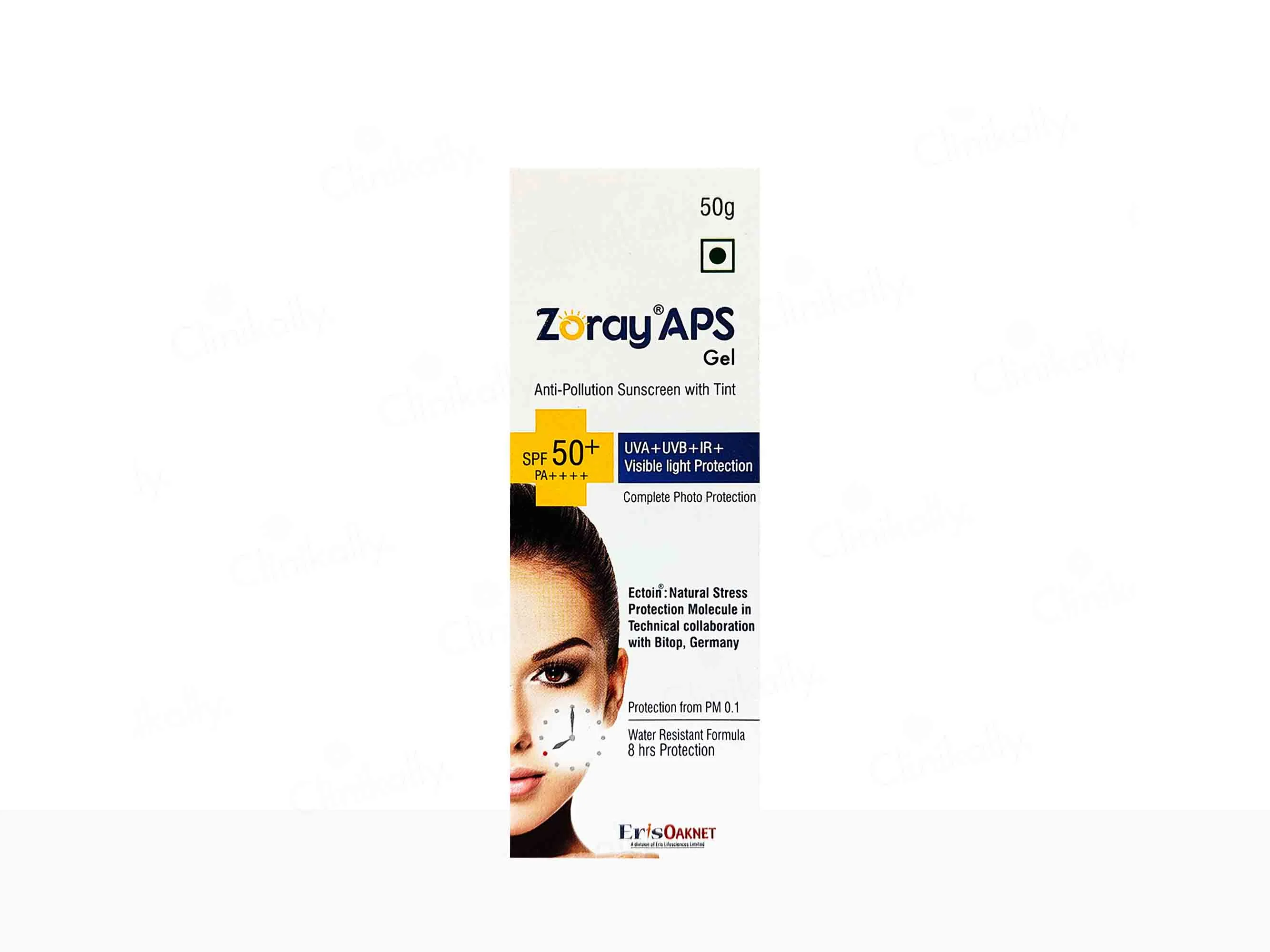 Zoray APS Tint Sunscreen Gel SPF 50+ PA++++ - Image 2