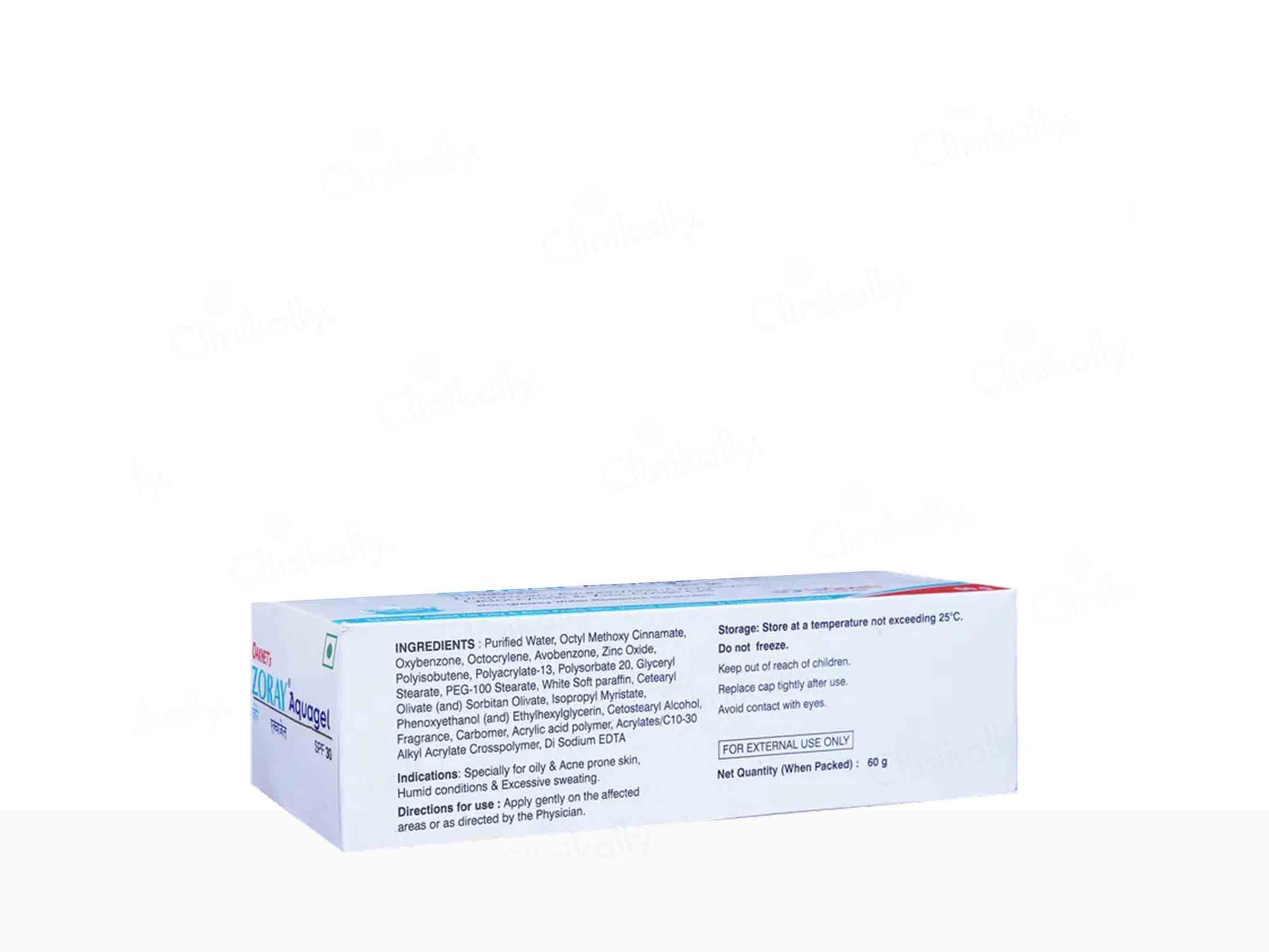 Zoray Aquagel Sunscreen SPF 30 - Image 3