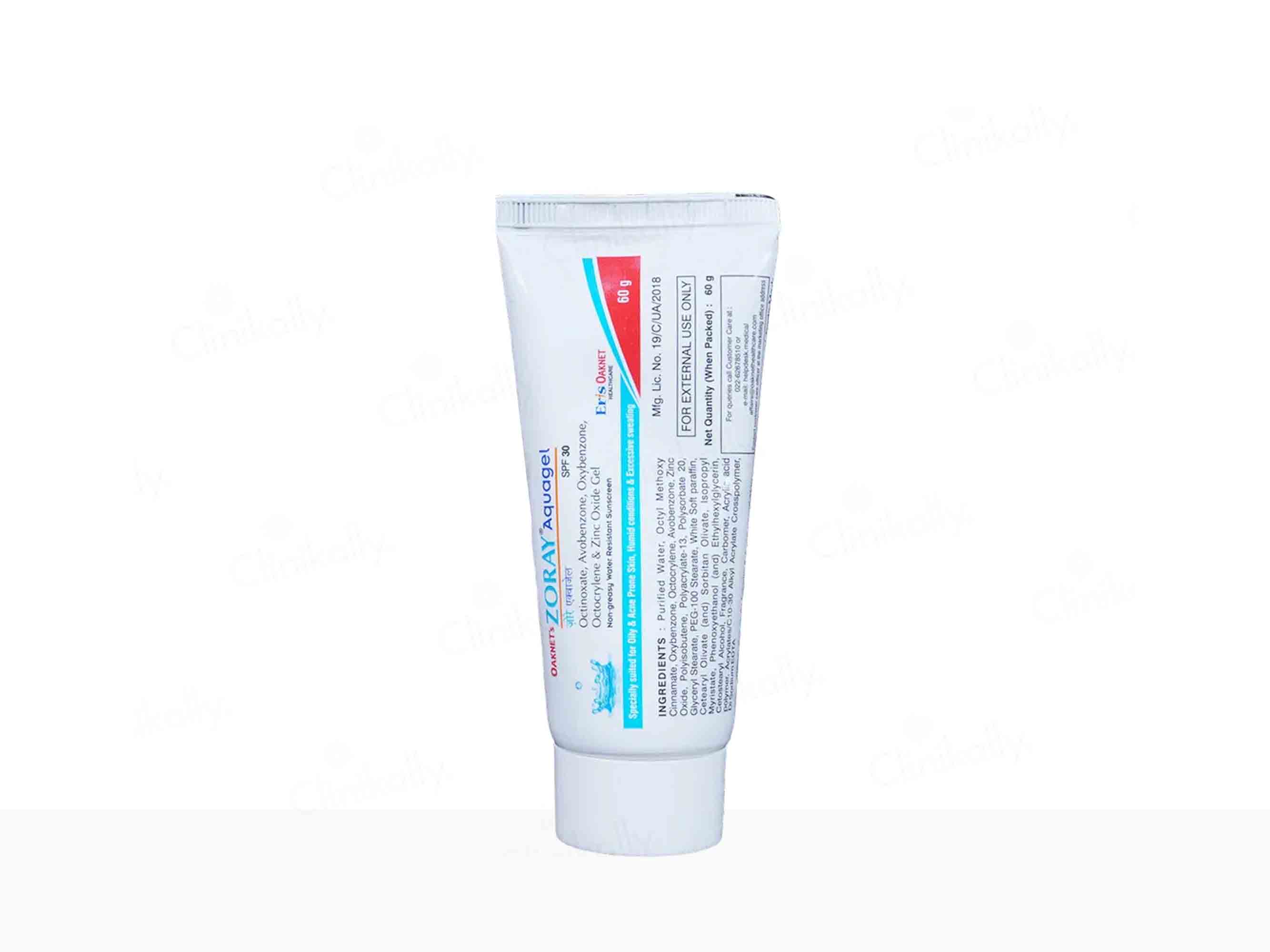 Zoray Aquagel Sunscreen SPF 30 - Image 4