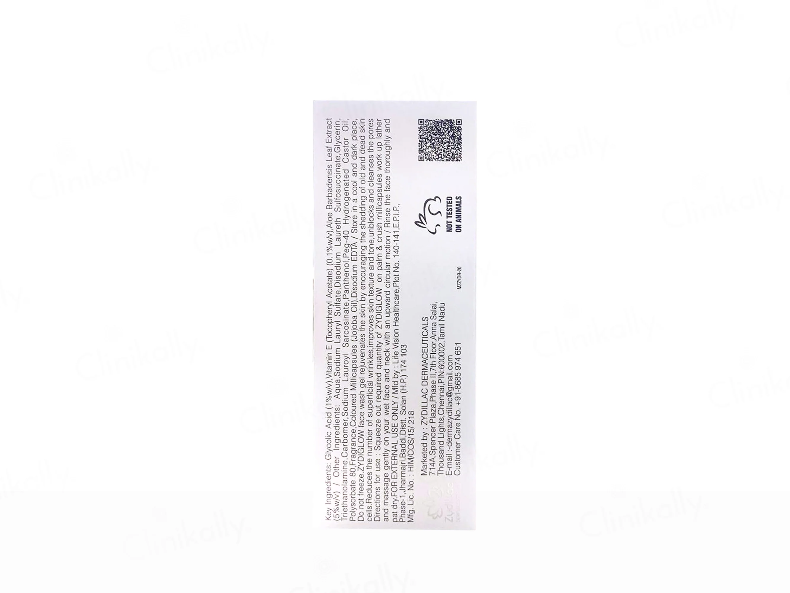 Zydiglow Reviving & Refreshing Face Wash - Image 2